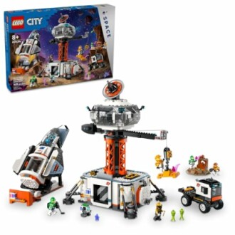 LEGO City Space Exploration Set with spacecraft and figures.