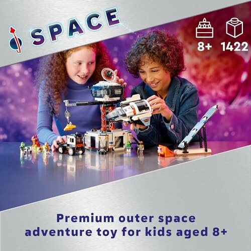LEGO City Space Base and Rocket Launchpad